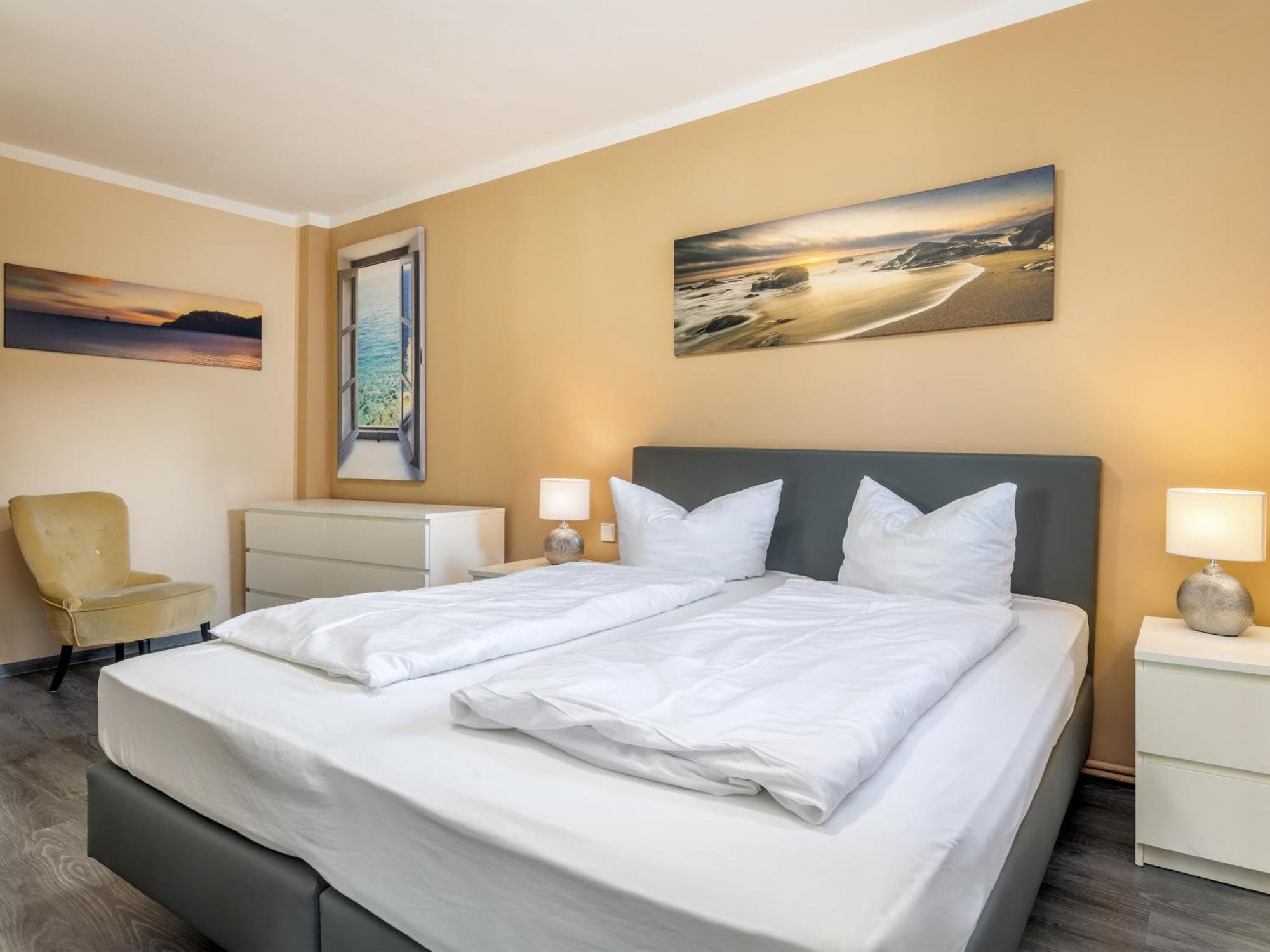 בינץ Ferienwohnung Strandlaeufer In Der Residenz Clara Sophia מראה חיצוני תמונה